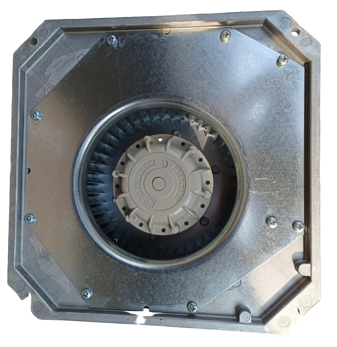ZIEHL-ABEGG RF22P-2DK.3F.5R Centrifugal Fan top view