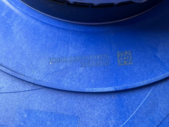 ZIEHL-ABEGG RH40C-ZID.GG.CR centrifugal fan right side view