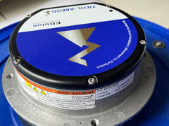 ZIEHL-ABEGG RH40C-ZID.GG.CR centrifugal fan top view