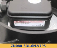 ZN080-SDL.6N.V7P5 ZIEHL-ABEGG Axial Fan nameplate