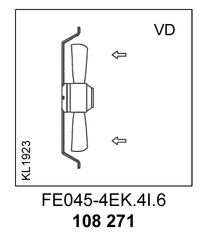 airflow of FE045-4EK.4I.6 ZIEHL-ABEGG Axial Fan