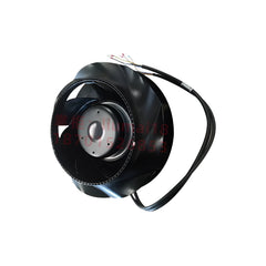 back side view motor of Ebmpapst K3G250-RR17-H9 Centrifugal fan