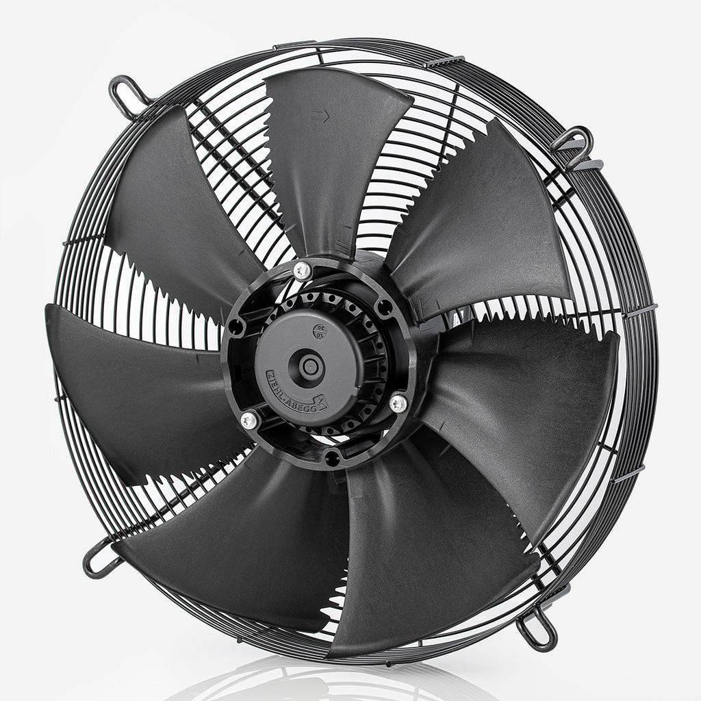 back view of FN040-VDQ.0F.A7P2 ZIEHL-ABEGG Axial Fan