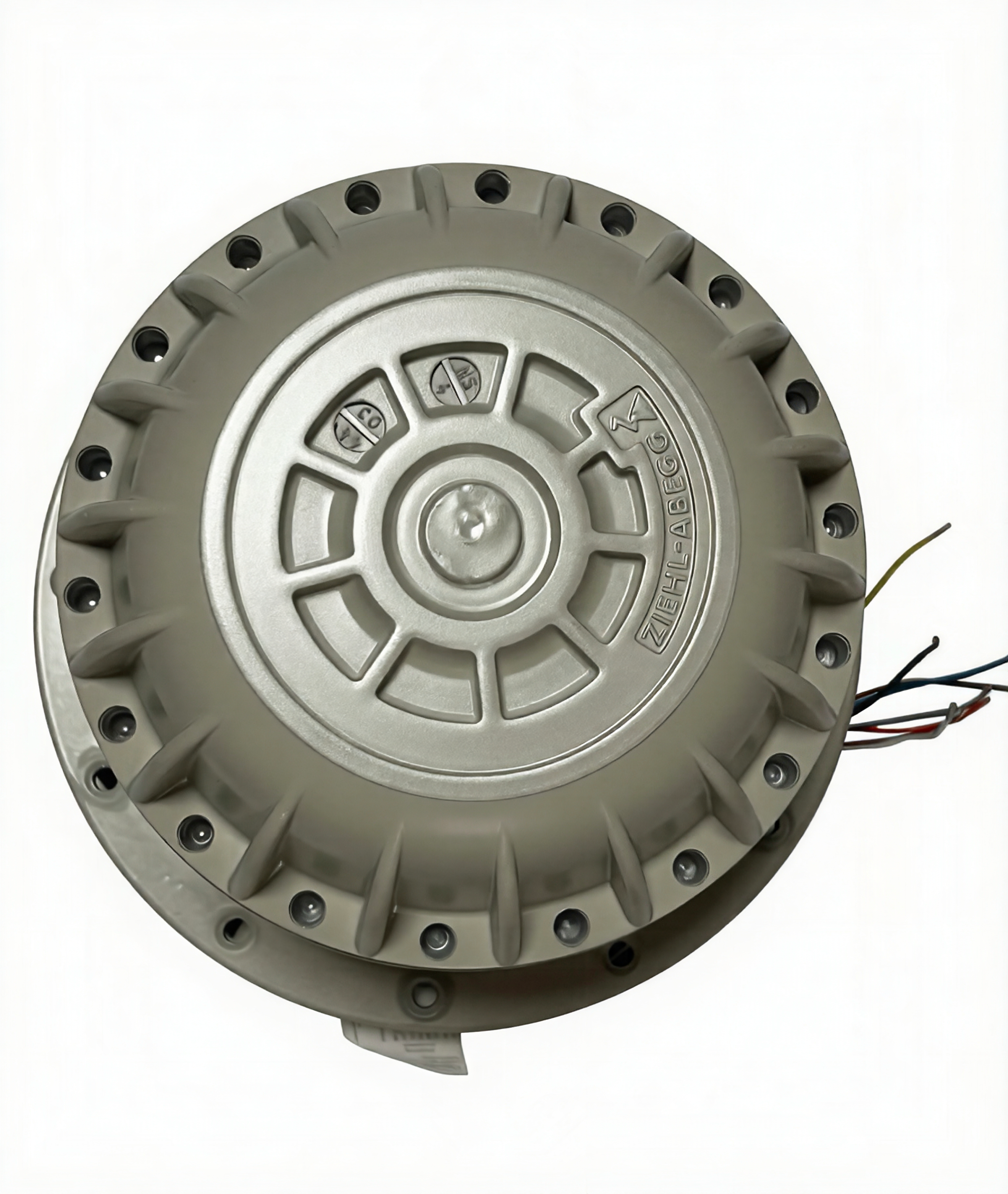 back view of MK137-6DK.15.N ZIEHL-ABEGG Centrifugal Motor Fan