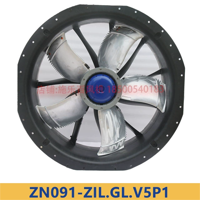 ZN091-ZIL.GL.V5P1 ZIEHL-ABEGG Axial Fan 3~380/480V 3.2kW 5.2/4.2A