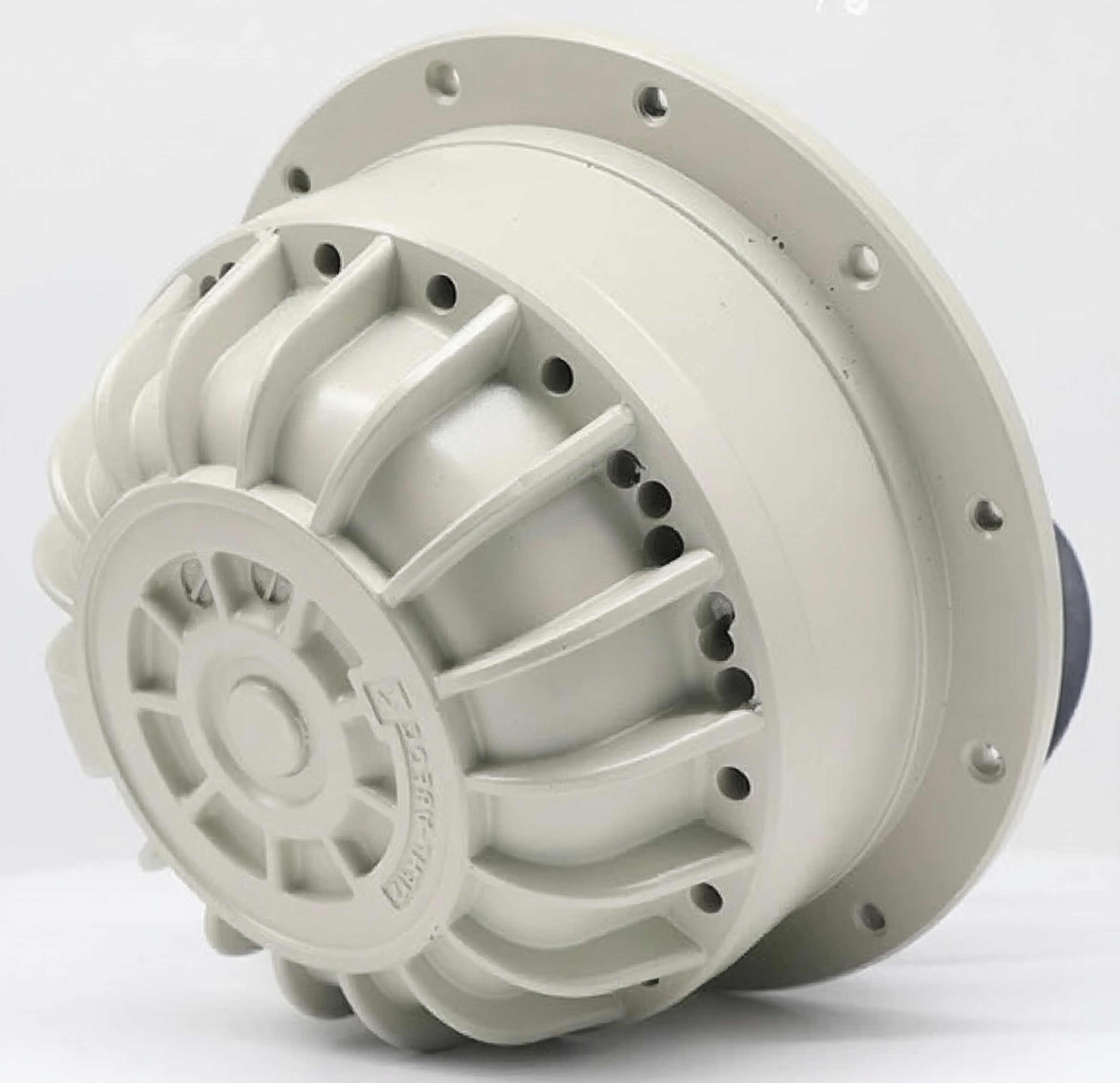 bottom view of ZIEHL-ABEGG MK137-2DK.10.N Centrifugal Fan