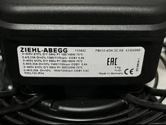 datasheet of FB035-4DK.2C.6S AZIEHL-ABEGG Axial Fan