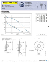 datasheet of RH56M-SDK.4F.1R ZIEHL-ABEGG centrifugal fan