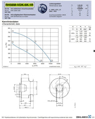datasheet of RH56M-VDK.6K.1R ZIEHL-ABEGG centrifugal fan