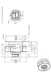 dimension of RH28M-2DK.3F.1R MK092-2DK.10.U ZIEHL-ABEGG centrifugal fan