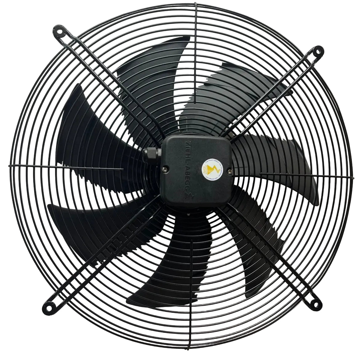 front view of FN045-SDD.4F.A7P1 ZIEHL-ABEGG Axial Fan