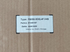 label of FB050-SDQ.4F.V4S ZIEHL-ABEGG Axial Fan