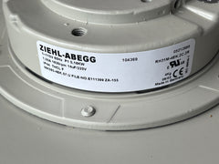 lable of RH31M-4EK.2C.2R ZIEHL-ABEGG centrifugal fan