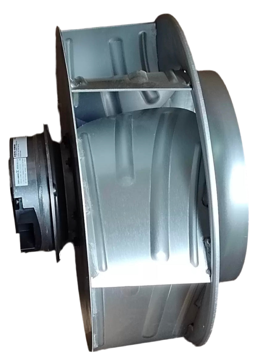 left side view of RH40G-6IK.BF.1R 57201423 ZIEHL-ABEGG centrifugal fan