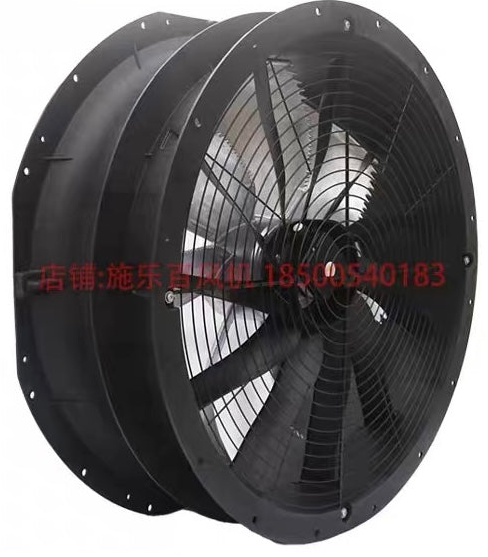 left side view of ZN080-ADL.6N.V7P5 ZIEHL-ABEGG Axial Fan