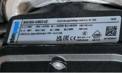 nameplate & label of EBMPAPST S4D500-AM03-02 Axial Fan