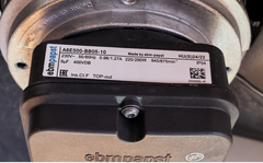 nameplate of A6E500-BB05-10 ebmPAPST Axial Fan