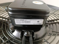 nameplate of FB050-VDK.4F.V4L 400V ZIEHL-ABEGG Axial Fan