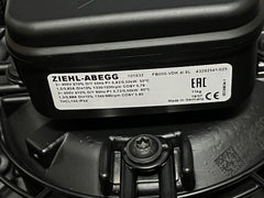 nameplate of FB050-VDK.4I.6L ZIEHL-ABEGG Axial Fan