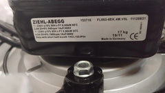 nameplate of FL063-6EK.4M.V5L ZIEHL-ABEGG Axial Fan