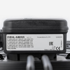 nameplate of FN045-SDK.4F.V7P1 ZIEHL-ABEGG Axial Fan