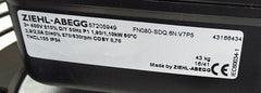 nameplate of FN080-SDQ.6N.V7 ZIEHL-ABEGG Axial Fan