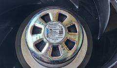nameplate of R3G250-RE09-07 Ebm-papst Centrifugal fan