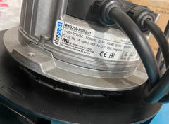 nameplate of R3G250-RR02-I1 ebm-papst Centrifugal Fan