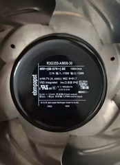 nameplate of R3G355-AM08-30 Ebm-papst Centrifugal Fan