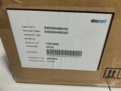 packing label of EBMPAPST S4D500-AM03-02 Axial Fan