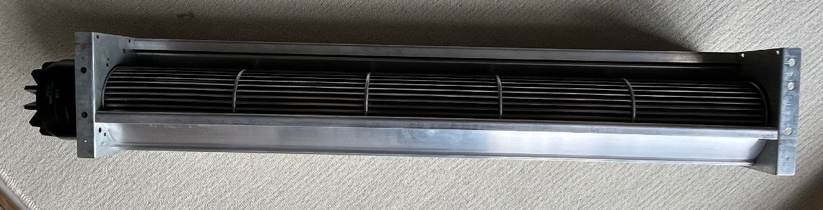 right side view of QK08A-4EM.70.CF ZIEHL-ABEGG Crossflow fan