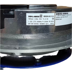 right side view of RH40G-6IK.BF.1R 57201423 ZIEHL-ABEGG centrifugal fan