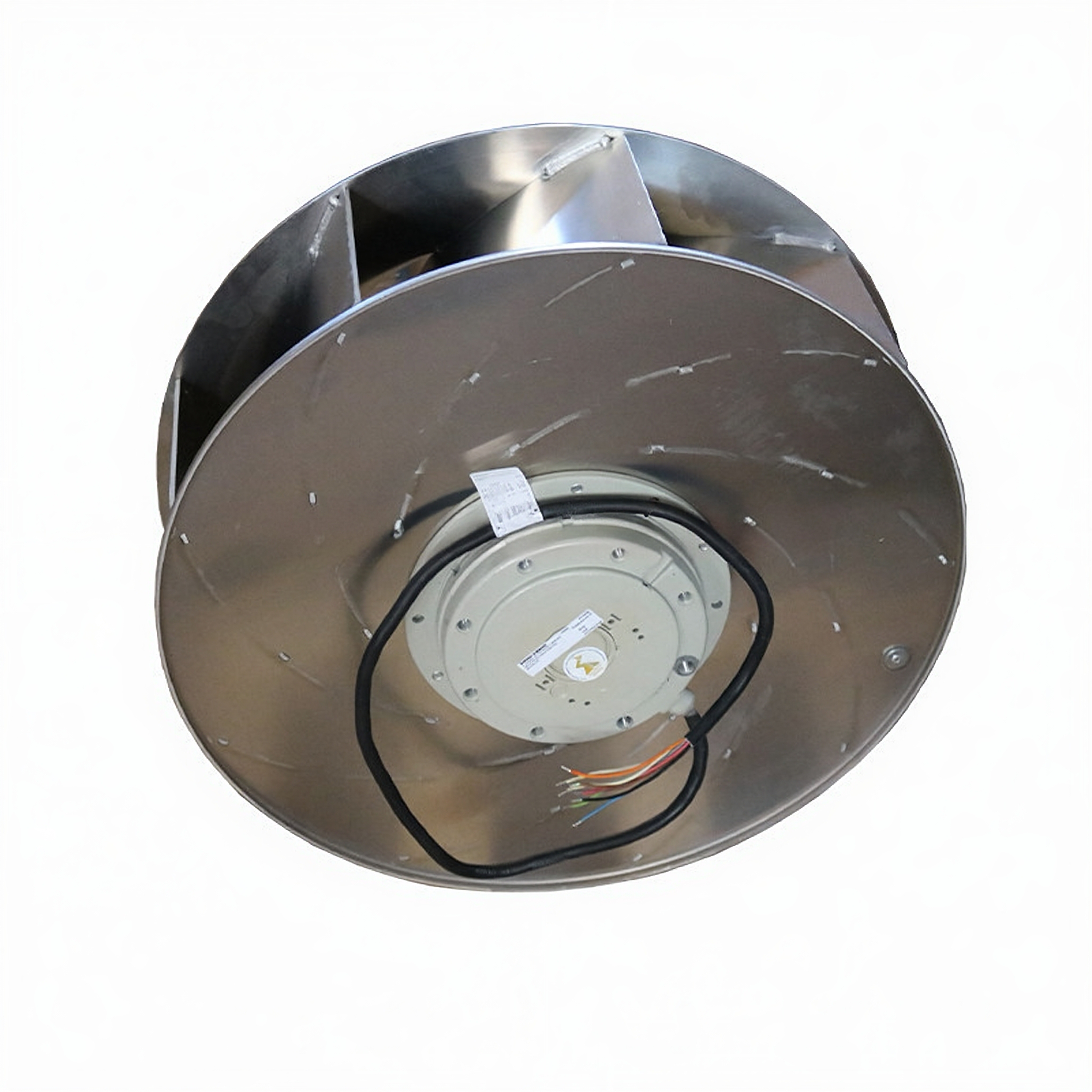 left side view of RH63N-4DK.6N.AR ZIEHL-ABEGG centrifugal fan