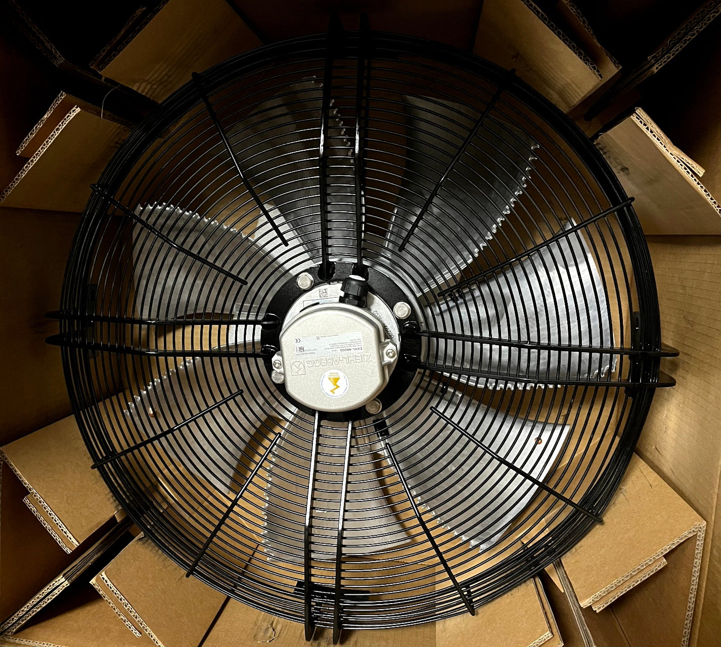 package of FN063-VDS.6N.V7P6 ZIEHL-ABEGG Axial Fan