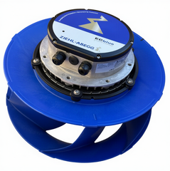 side view of RH50V-ZIK.GG.VR ZIEHL-ABEGG Centrifugal fan