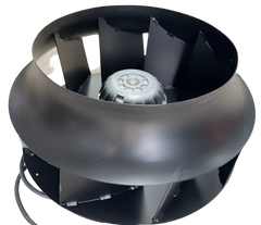 side view of RH56Z-VDK.6N.1L ZIEHL-ABEGG centrifugal fan