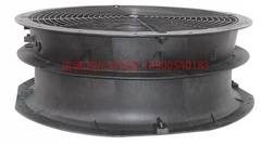 side view of ZN080-ADL.6N.V7P5 ZIEHL-ABEGG Axial Fan