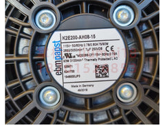 top view of EBMPAPST K2E200-AH08-15 Centrifugal Fan