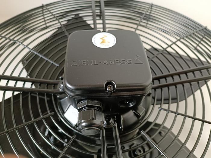 top view of FB050-VDK.4F.V4L 400V ZIEHL-ABEGG Axial Fan