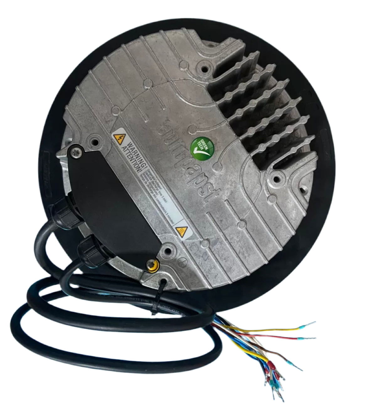 top view of R3G250-RR02-I1 ebm-papst Centrifugal Fan