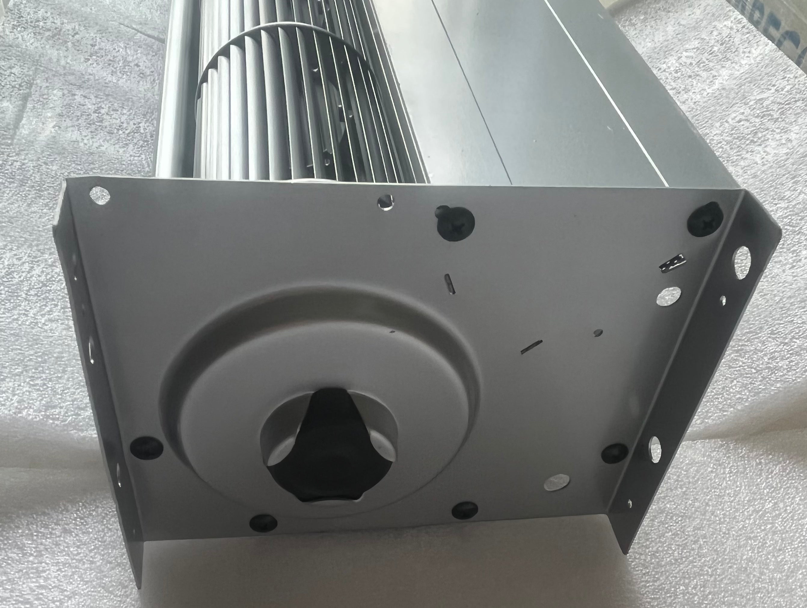 Bottom View QK12A-4EM.98.GK ZIEHL-ABEGG Crossflow fan