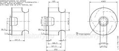 Drawing/dimension RH35M-4EK.4C.1R ZIEHL-ABEGG centrifugal fan