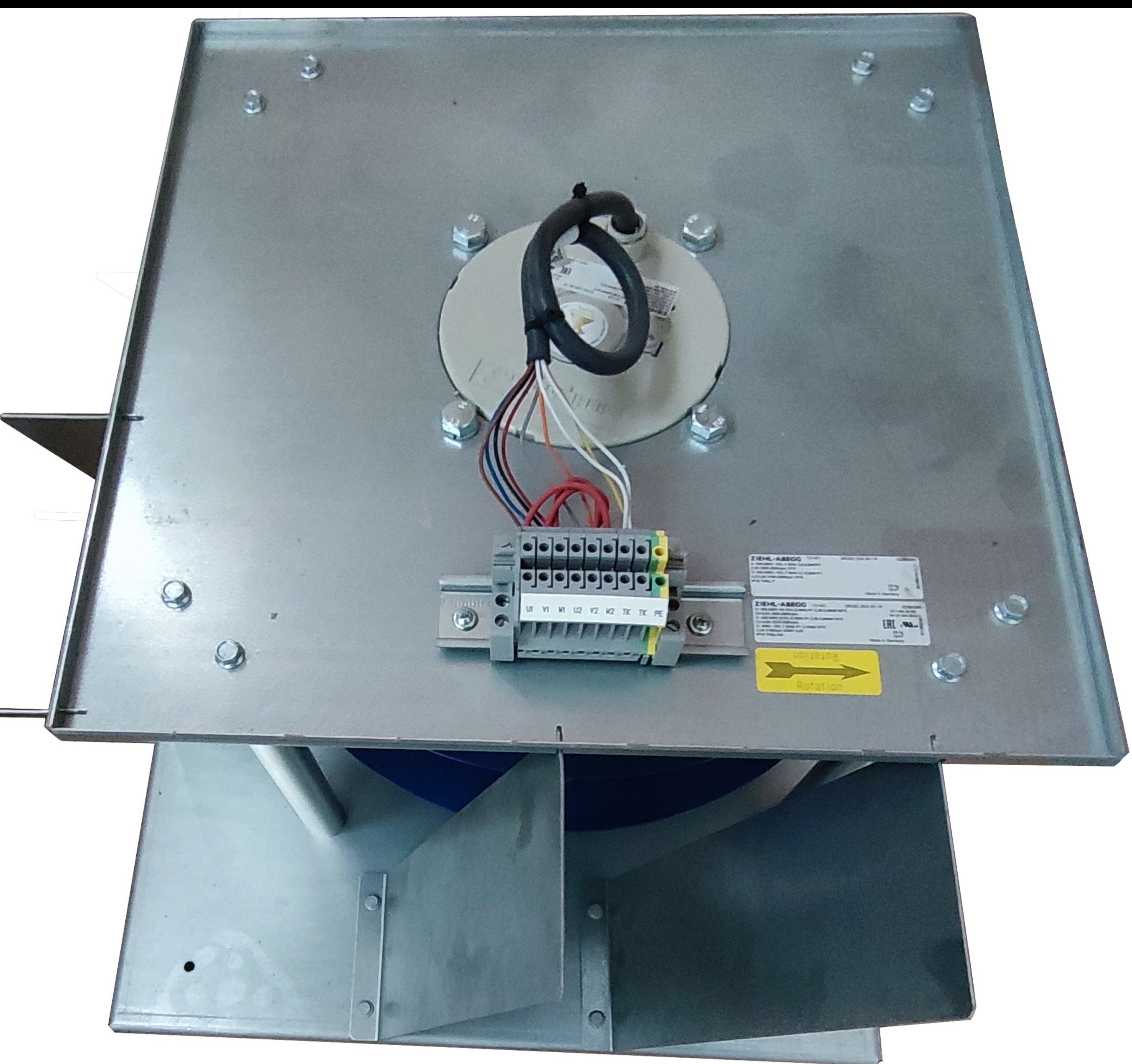 Front view GR35C-2DK.6N.1R ZIEHL-ABEGG centrifugal