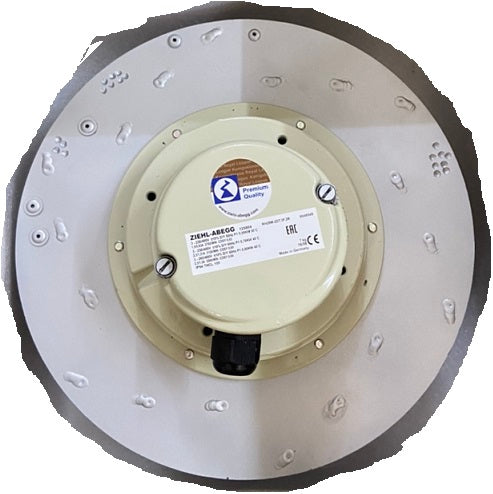 Front view RH28M-2DT.3F.2R ZIEHL-ABEGG centrifugal fan