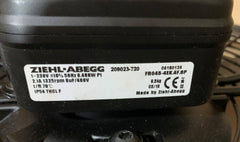 Nameplate of FB045-4EK.4F.6P ZIEHL-ABEGG Axial Fan