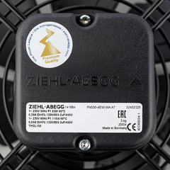 Nameplate of FN030-4EW.WA.A7 ZIEHL-ABEGG Axial Fan