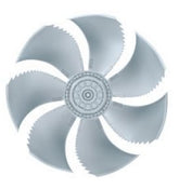 Top View FN056-VDQ.4M.A7P2 ZIEHL-ABEGG Axial Fan