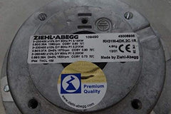 Top View RH31M-4DK.2C.1R ZIEHL-ABEGG centrifugal fan