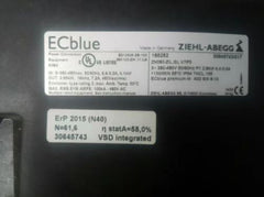 ZN080-ZIL.GL.V7P3 ZIEHL-ABEGG Axial Fan NAMEPLATE 2
