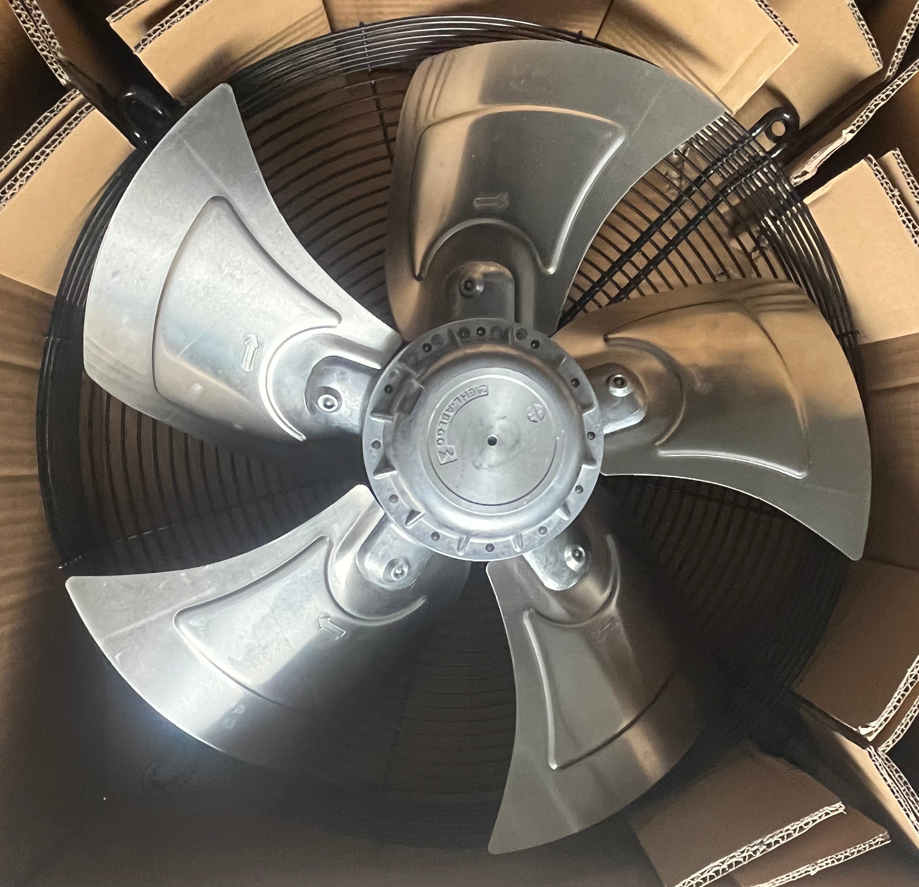 back view of FL050-VDK.41.V5P ZIEHL-ABEGG Axial Fan